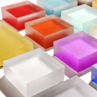 acrylic color 1x1 compressed 400x400 - A bold solid surface with luminous color