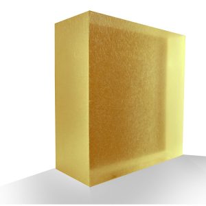 Vegan Dive Acrylic Resin Panel-gold rush