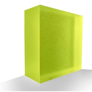 Lime Green Acrylic Resin Panel
