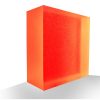 pumpkin acrylic 100x100 - Aloe acrylic resin panel