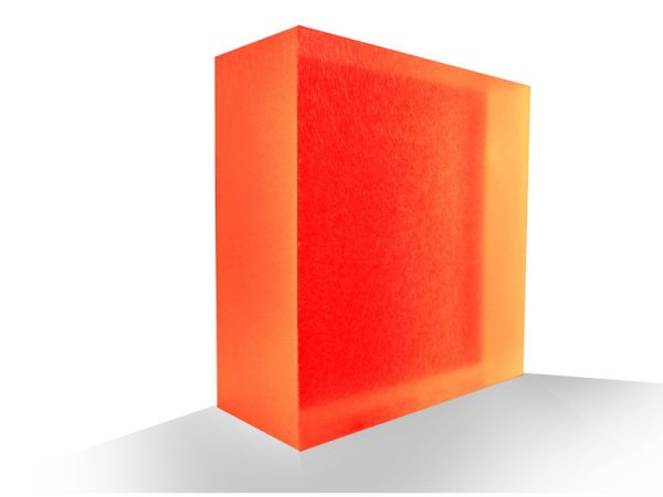 pumpkin acrylic 600x450 - Sherbet acrylic resin panel