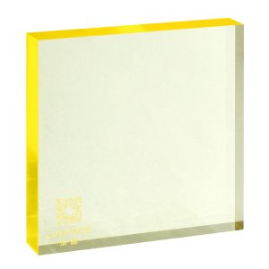 Golden Glow Acrylic Resin Panel