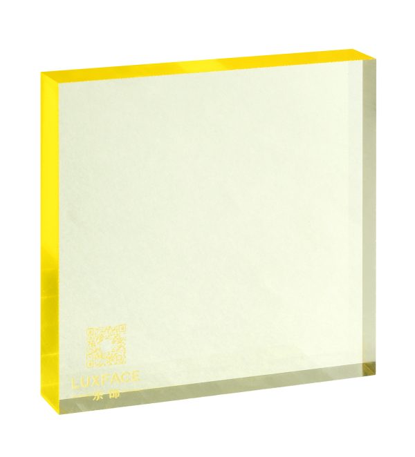 Golden Glow Acrylic Resin Panel