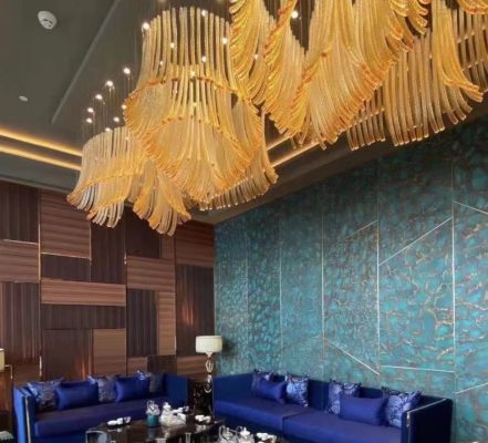 上海中心 1 441x400 - Liquid metal wall design for Shanghai Tower Hotel