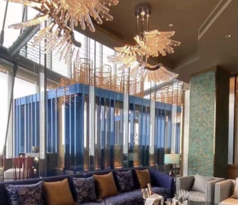 上海中心2 1 464x400 - Liquid metal wall design for Shanghai Tower Hotel