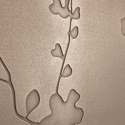 Special Customizied China Luxface liquid metal panel for interior decorations any shape sculpture contertop reception