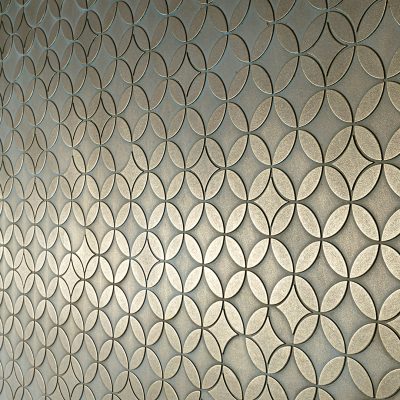 Special Customizied China Luxface liquid metal panel for interior decorations any shape sculpture contertop reception
