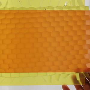 DSC 0642 300x300 - Top sales Luxface China translucent honeycomb PC cores resin panels PETG PMMA for decorations