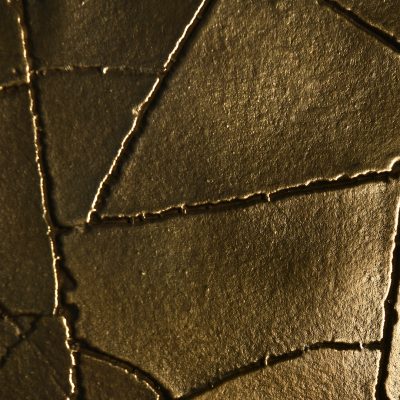 Handmade Cracked unique art Customizied China Luxface liquid metal panel for interior decorations any shape sculpture contertop