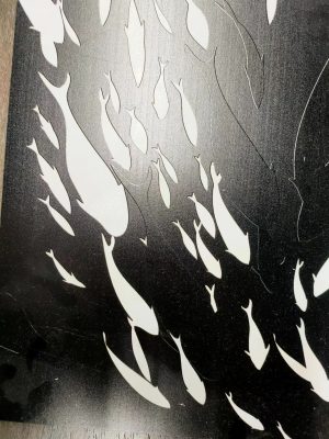 Architect decor Luxface Shanghai Special finishes Customized China Luxface liquid metal panel for interior decorations