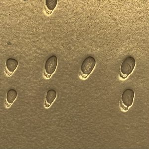 Raindrops Brass Liquid Metal Sheet