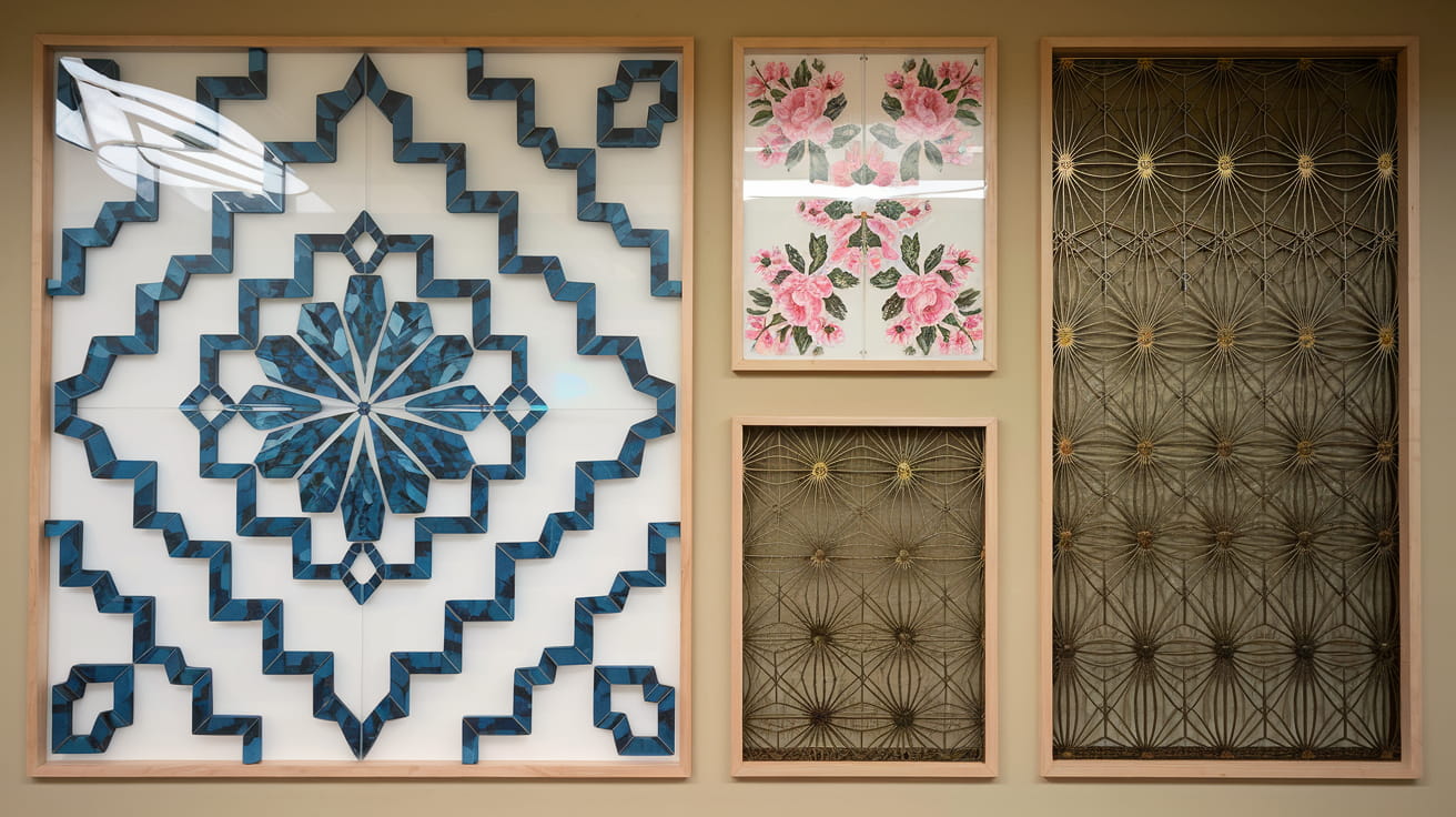 Resin Panels Acrylic Panels and Metal Mesh Fabrics